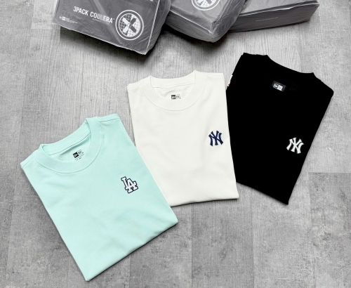 Pack 3 Áo Thun New Era (Mint / White / Black)