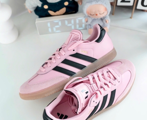 ADIDAS SAMBA X MESSI X INTER MIAMI PINK BLACK (IH8158)