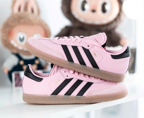 ADIDAS SAMBA X MESSI X INTER MIAMI PINK BLACK (IH8158)