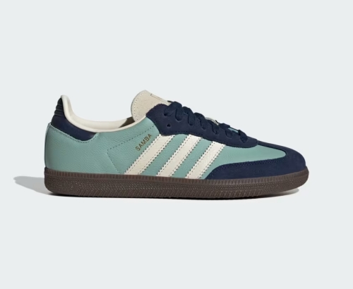 Samba OG 'Hazy Green/Night Indigo" (JI4208)