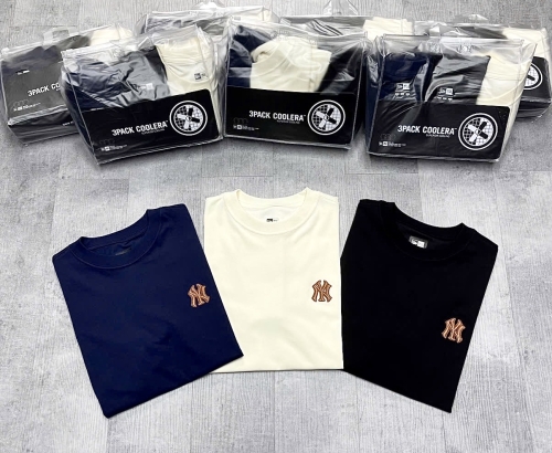 Pack 3 Áo Thun New Era NY (Black / White / Navy)