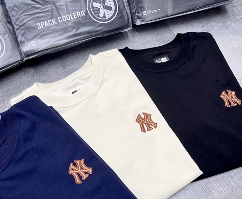 Pack 3 Áo Thun New Era NY (Black / White / Navy)