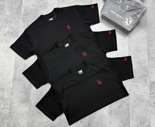 Pack 3 Áo Thun New Era (Black / Black / Black)