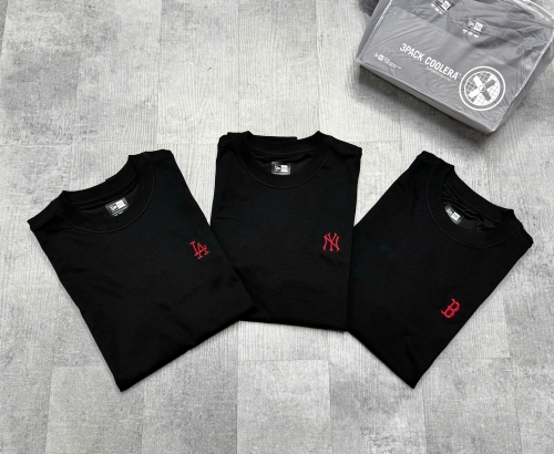 Pack 3 Áo Thun New Era (Black / Black / Black)