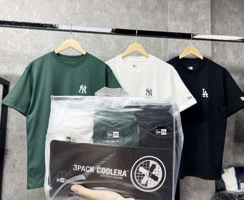 Pack 3 Áo Thun New Era (Green / White / Black)