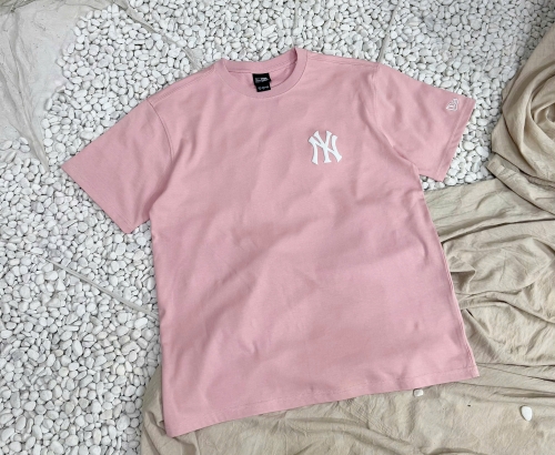 Áo Thun New Era NY Hoa Cúc Hồng